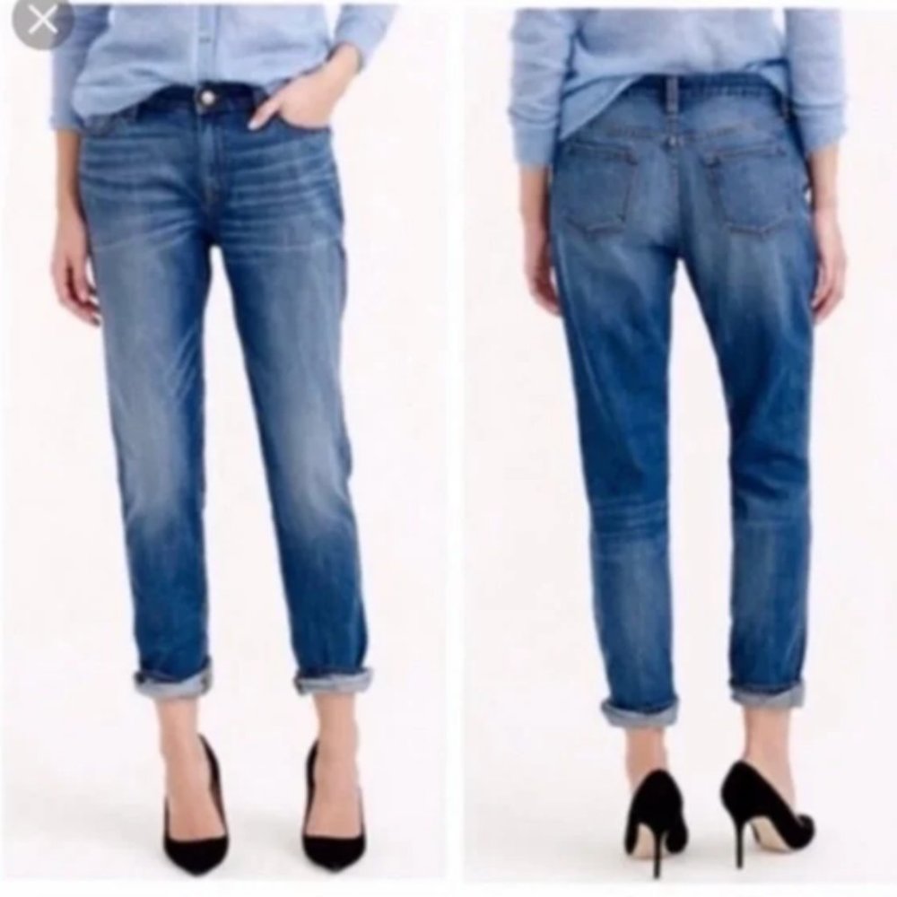 J Crew Broken in Boyfriend Jean